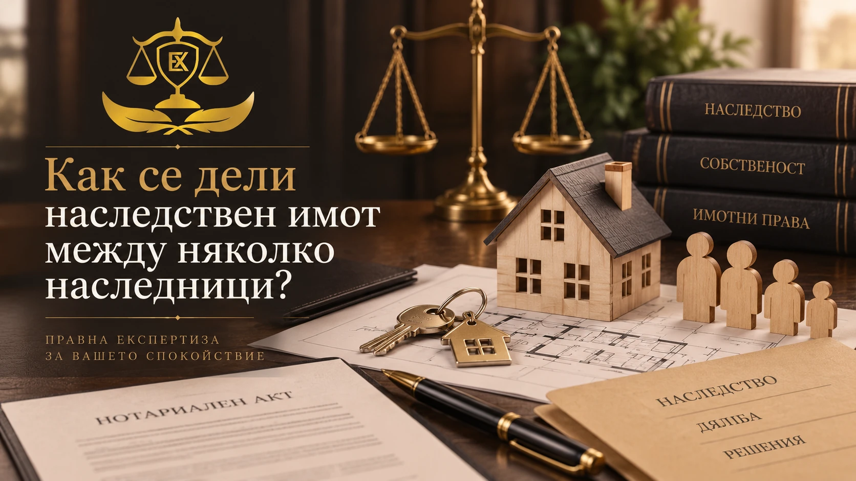 Как се дели наследствен имот между няколко наследници?