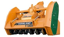 Оранжеви мулчери с марка SERRAT за мулчиране на почвата, модел FARMLAND 3