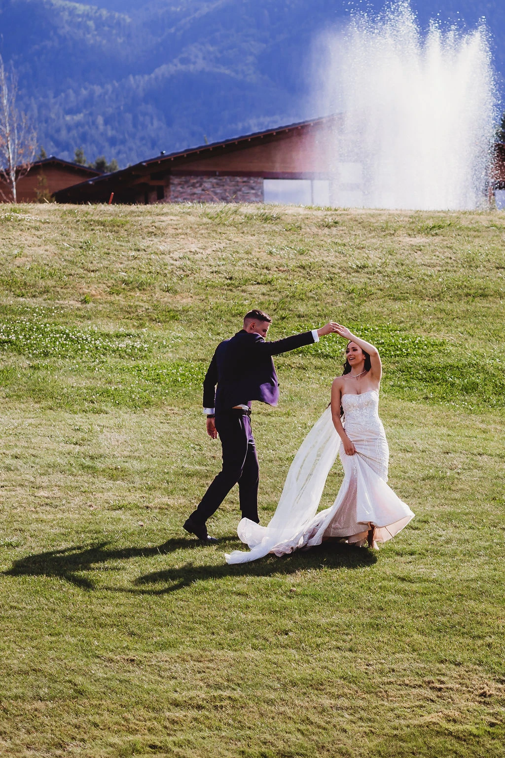 Outdoor wedding ceremony Alegria Wedding Agency