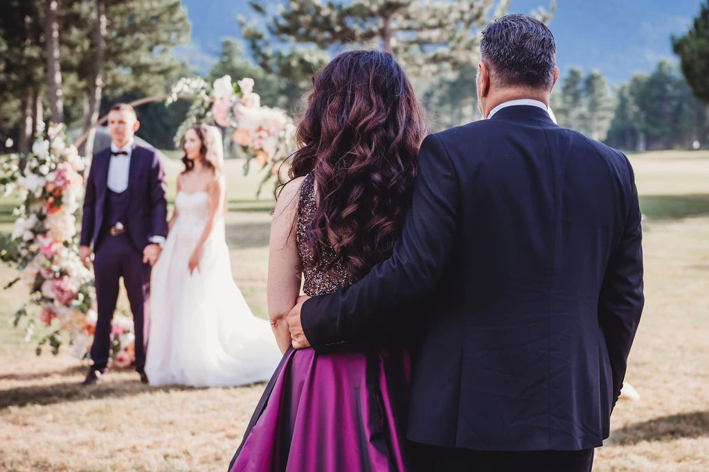 Outdoor wedding ceremony Alegria Wedding Agency