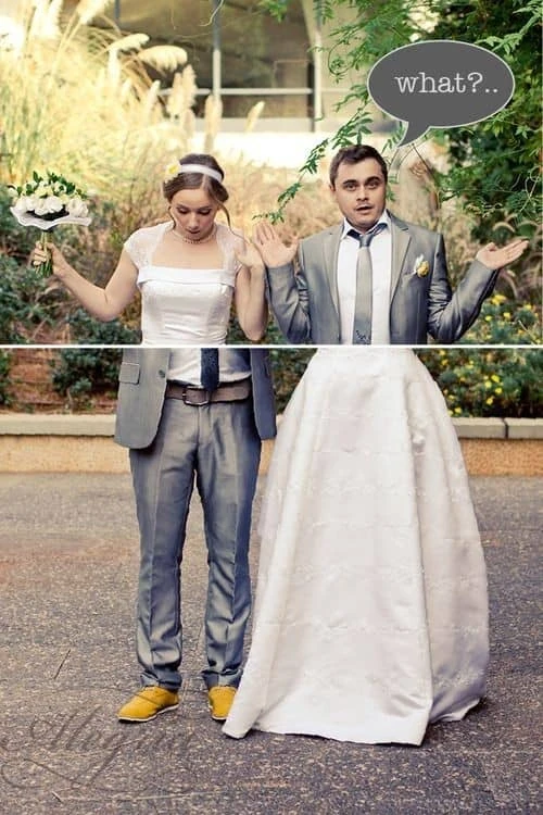 Оригинални идеи за сватбени снимки Сватбена агенция Алегрия
