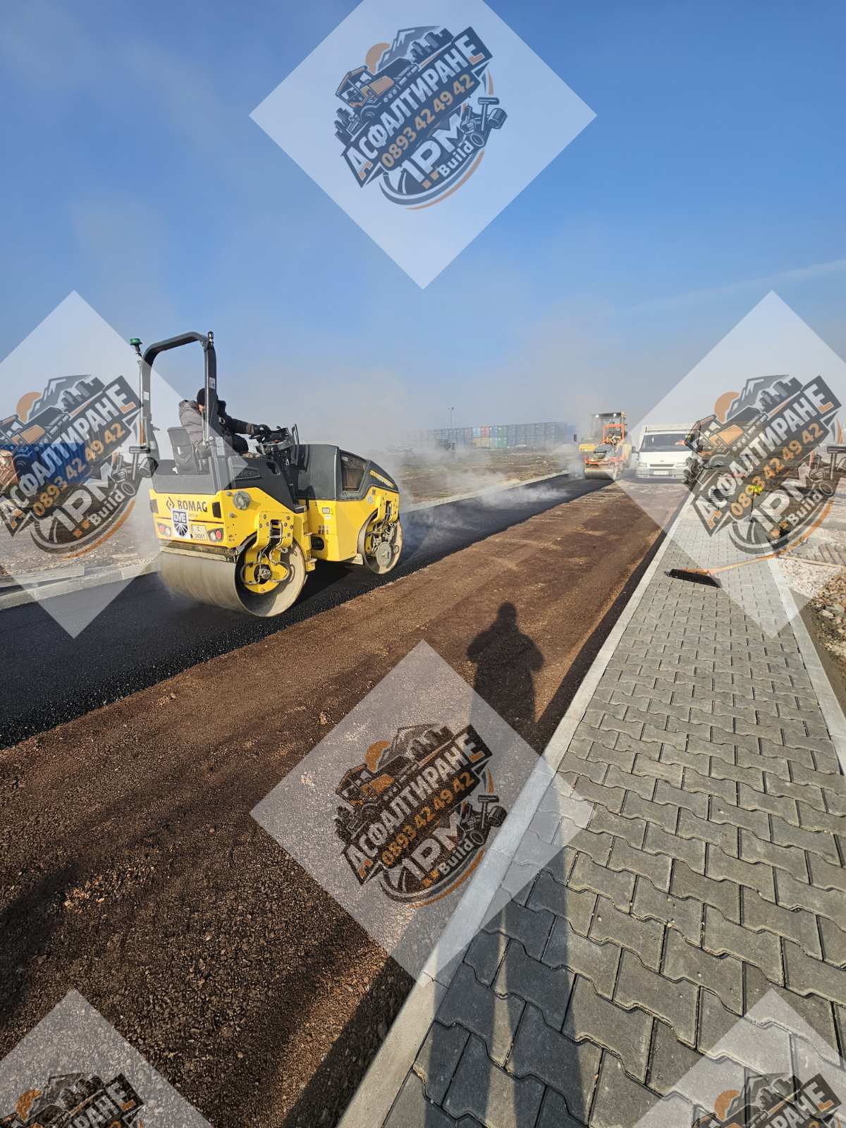 Процес по асфалтиране