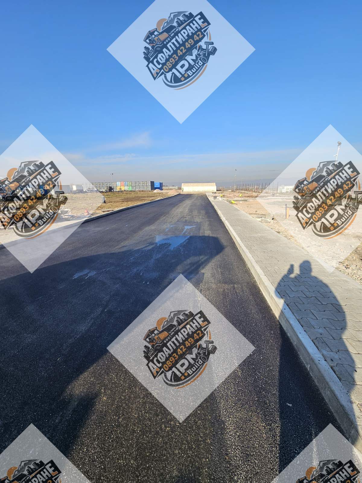 Процес по асфалтиране