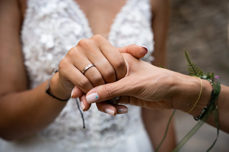 Снимка на пръстена на булката Снимка на пръстена на булката - Бахов Стидио