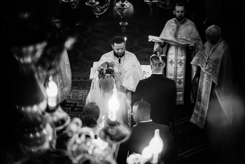 Църковен ритуал сниман от високо Църковен ритуал сниман от високо - Бето Бахов фотограф