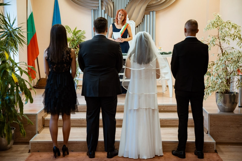 Сватбена церемония фотосесия в София Сватбена церемония фотосесия в София - сватбена фотография от Бето Бахов