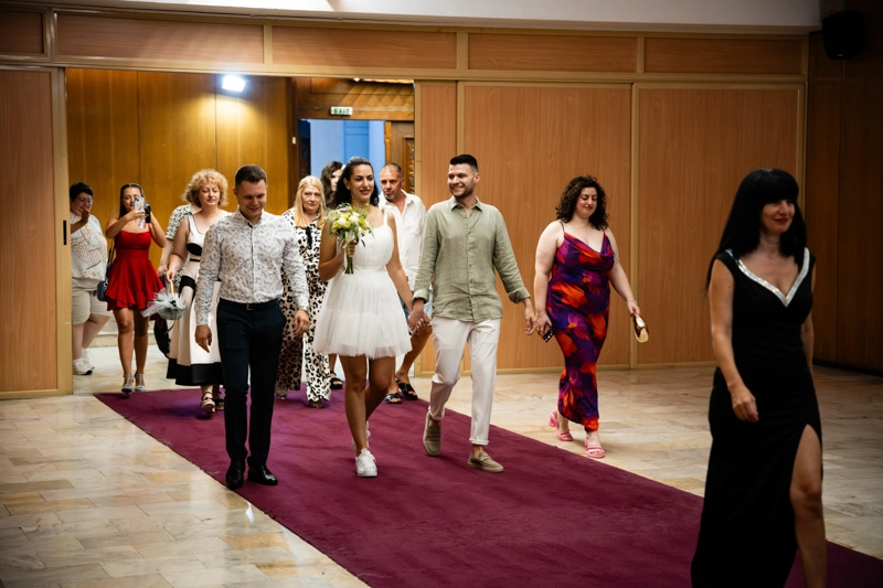 Сватбена церемония в София Сватбена церемония в София - сватбено фото заснемане