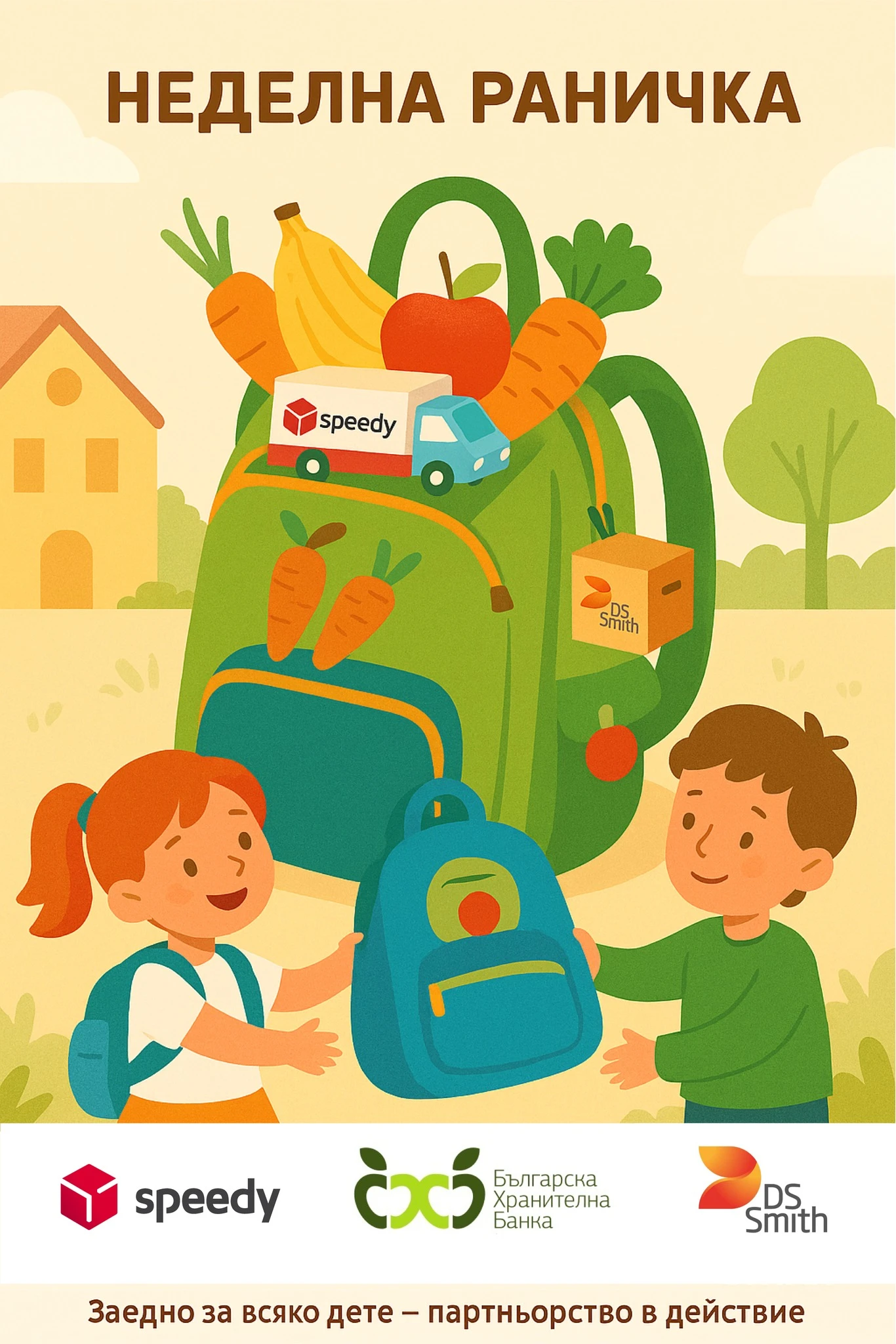 Програма "Неделна раничка" с подкрепа за повече деца в риск през 2026 година