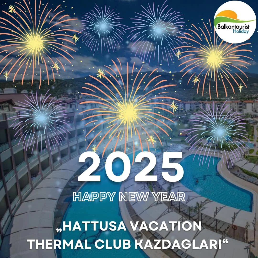 ПОСЛЕДНИ МЕСТА! НОВА ГОДИНА в „Hattusa Vacation Thermal Club Kazdaglari“ 4* Гюре, Едремит, Турция