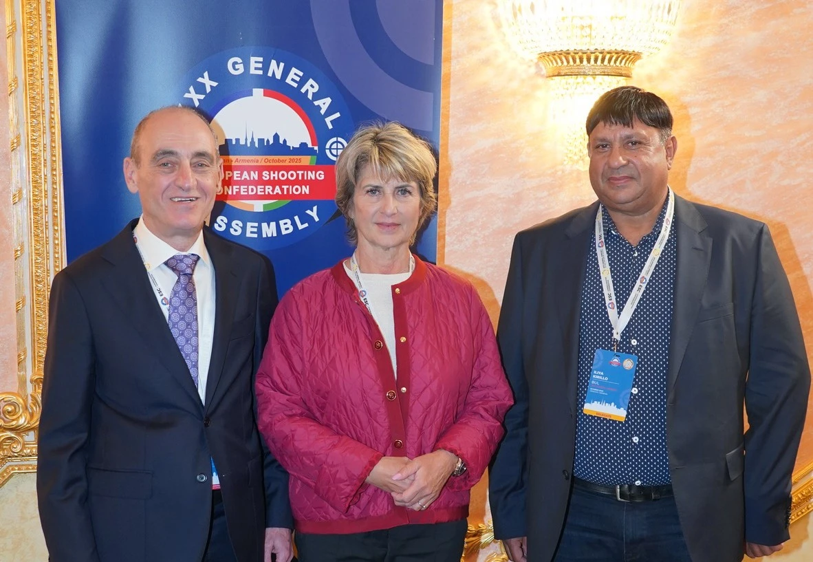 Bulgarian success at the 30th General Assembly of the European Shooting Confederation in Yerevan