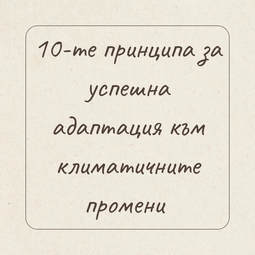 10-те принципа на ISO 14090:2019: Практическо ръководство за ефективна климатична адаптация