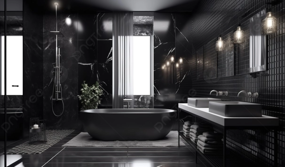 Черното обзавеждане за баня - съвети и насоки...