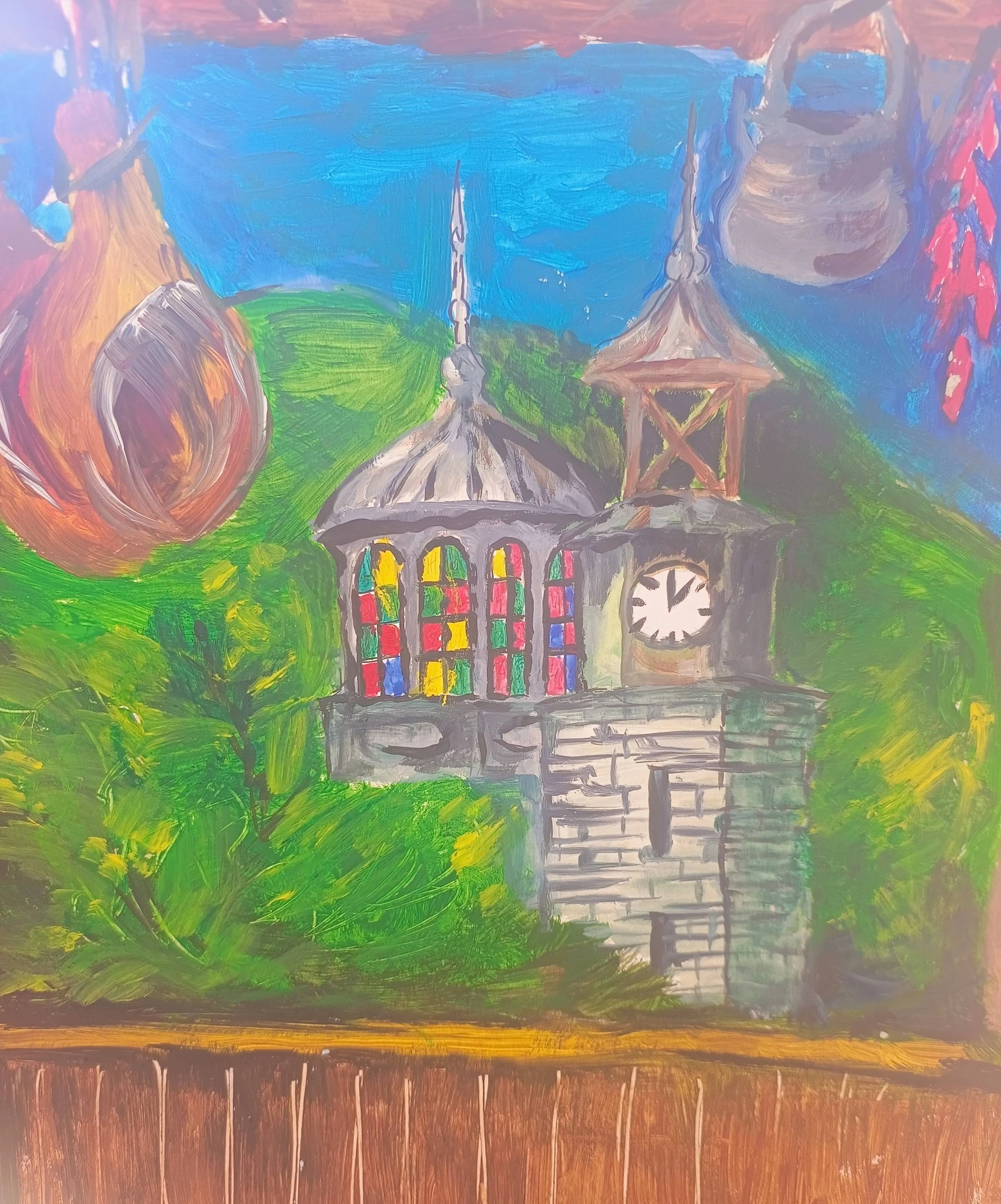 Архив с картини на повече от 20 години на еленски даровити деца бе дарен на ЦПЛР