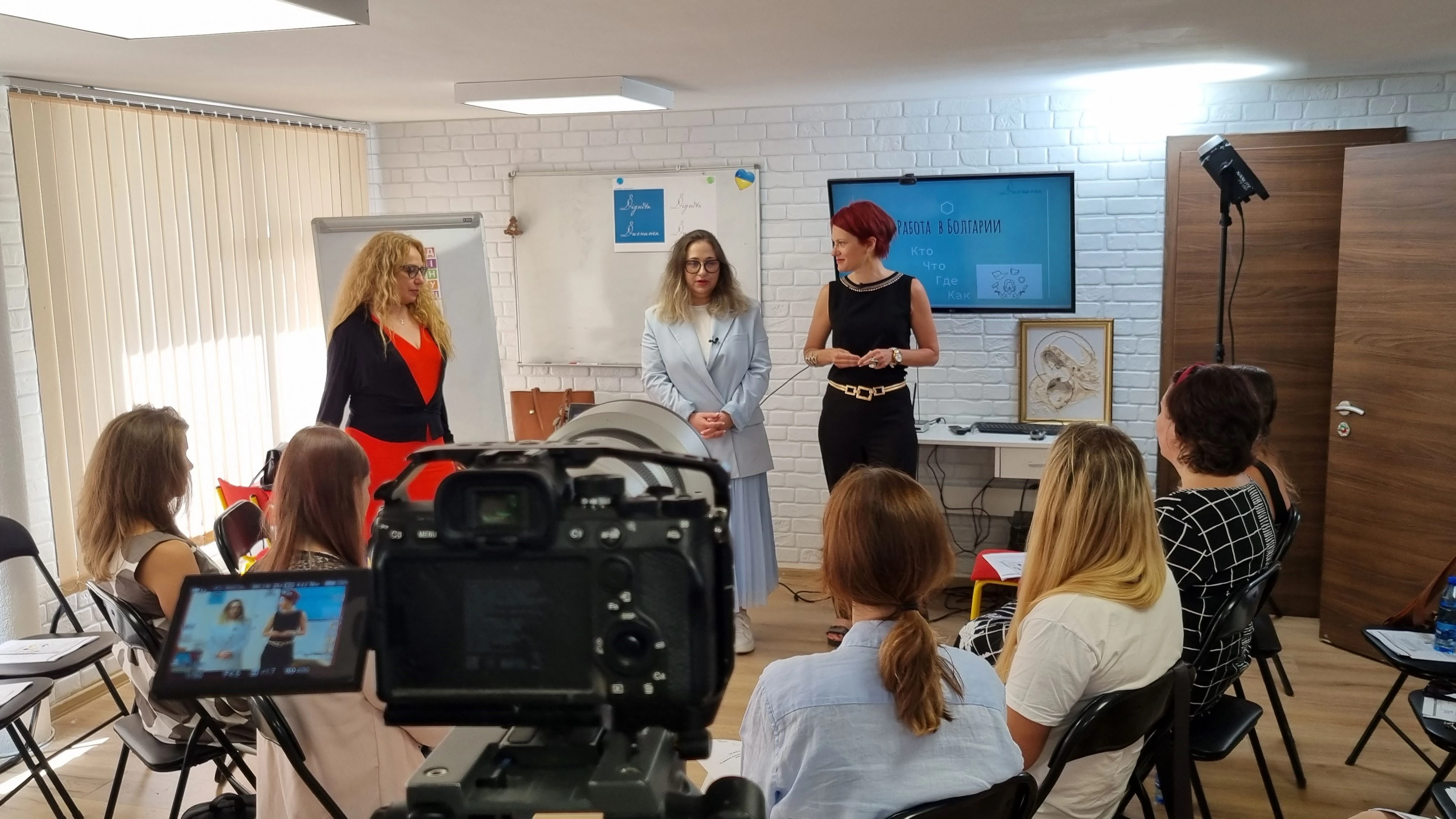An empowering women's cirlce targeting Ukrainian women took place for the second time in Varna