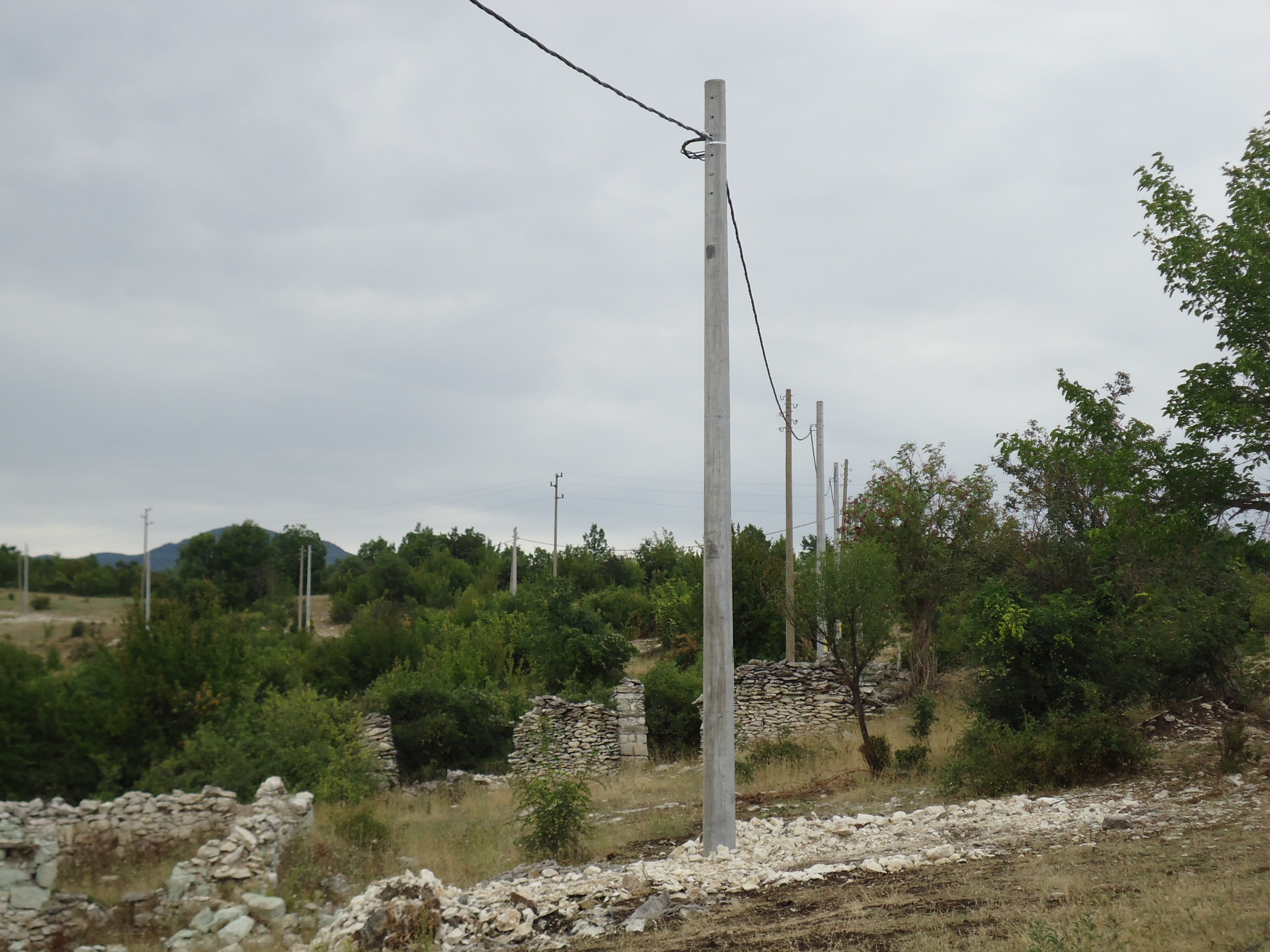 Repair and reconstruction works of LV (0.4kV) electricity network,  Karlukovo, Lovech region