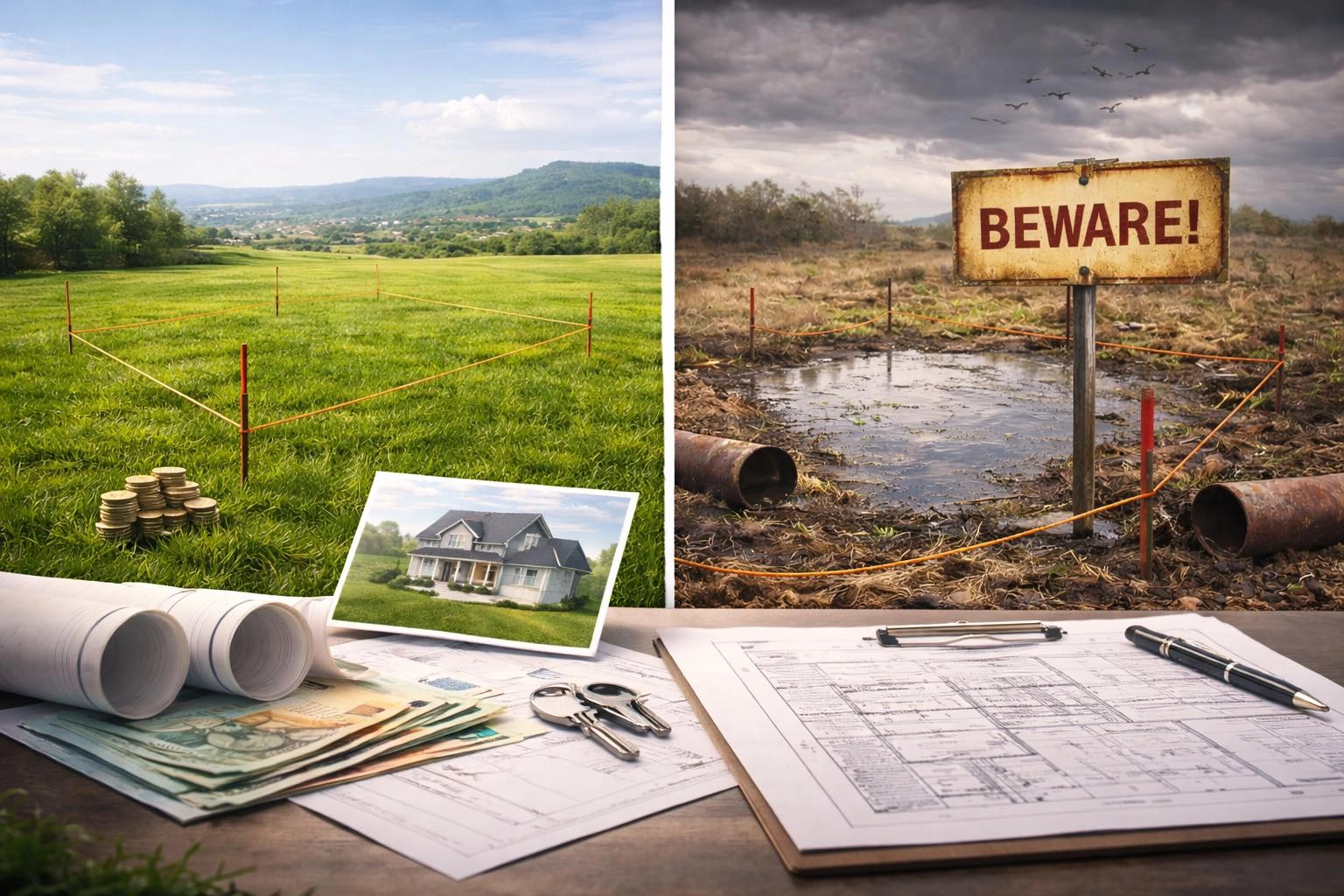 Парцел мечта или капан? Как да изберем терен за къща без изненади