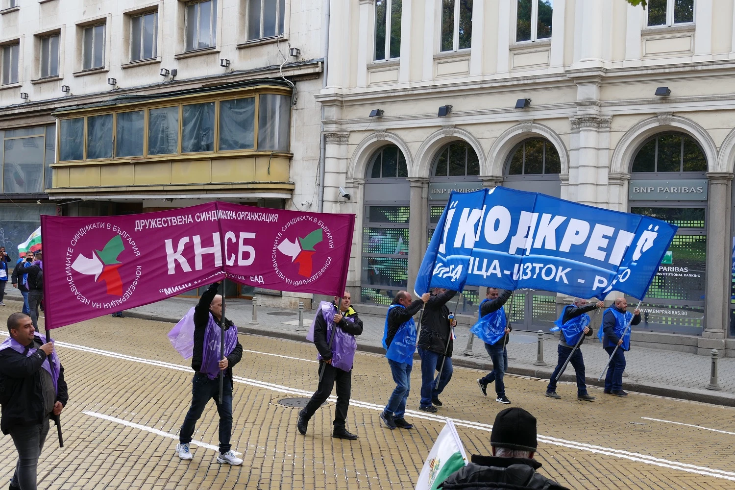 Национален протестен митинг за отлагане на либерализацията на пазара на електрическа енергия и в защита на работещите в енергетиката и въгледобива