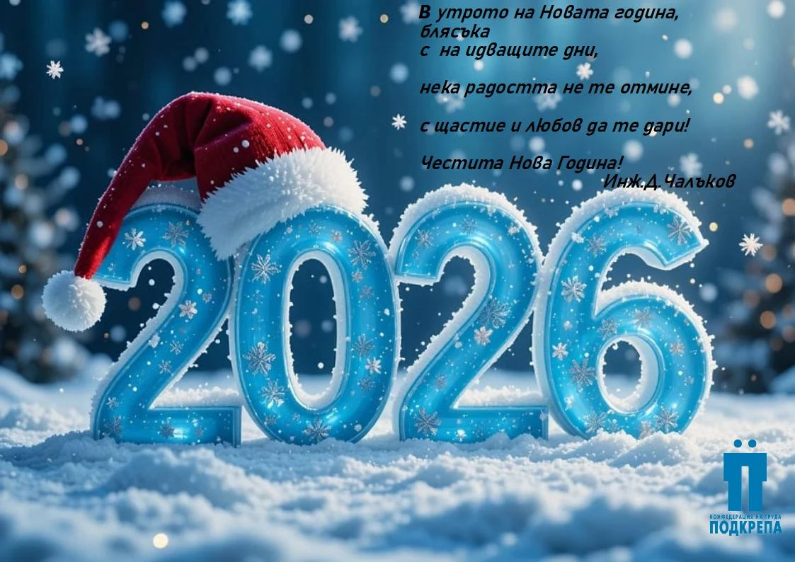 честита нова година