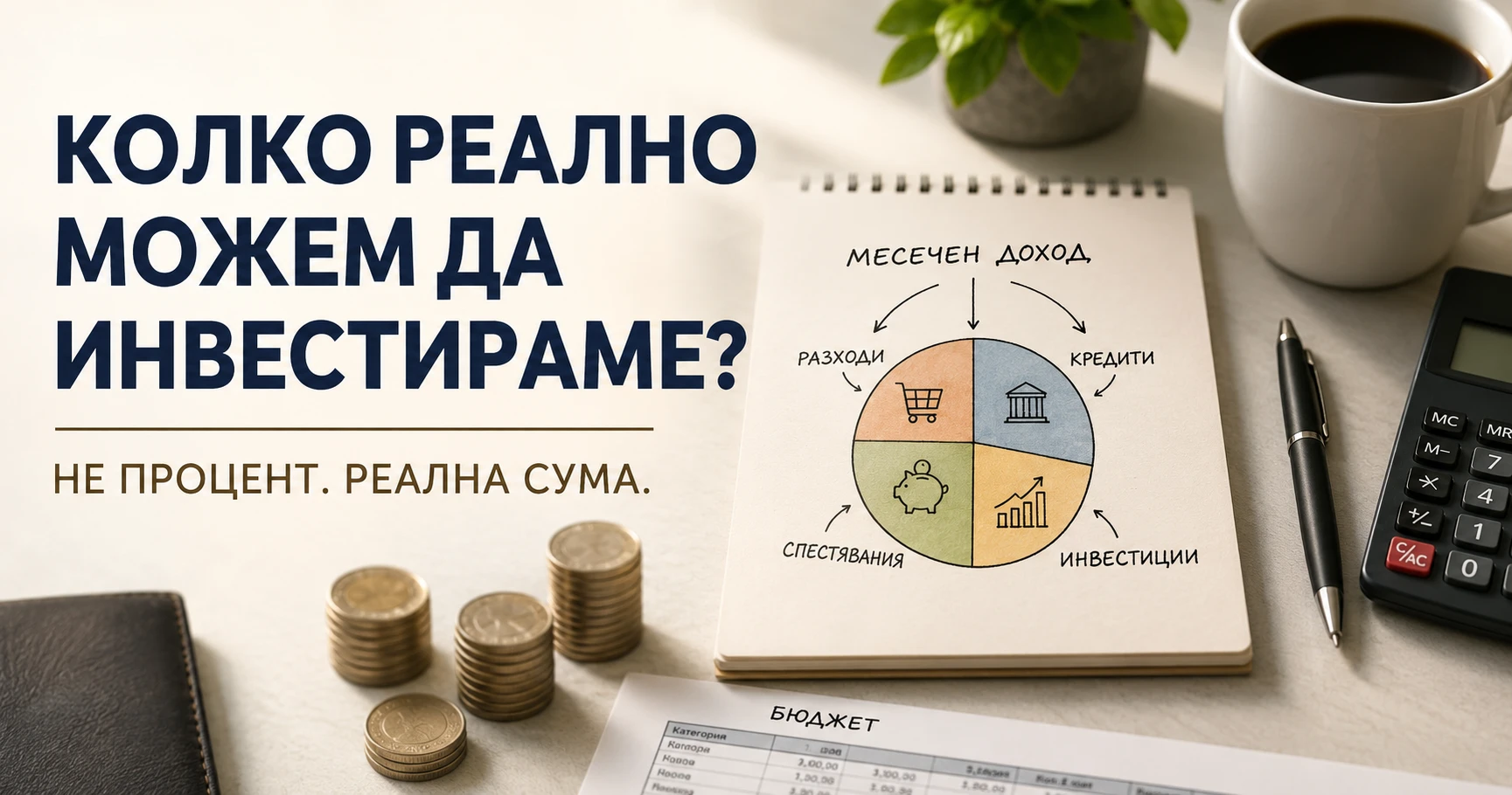 Как да определим колко можем реално да инвестираме всеки месец