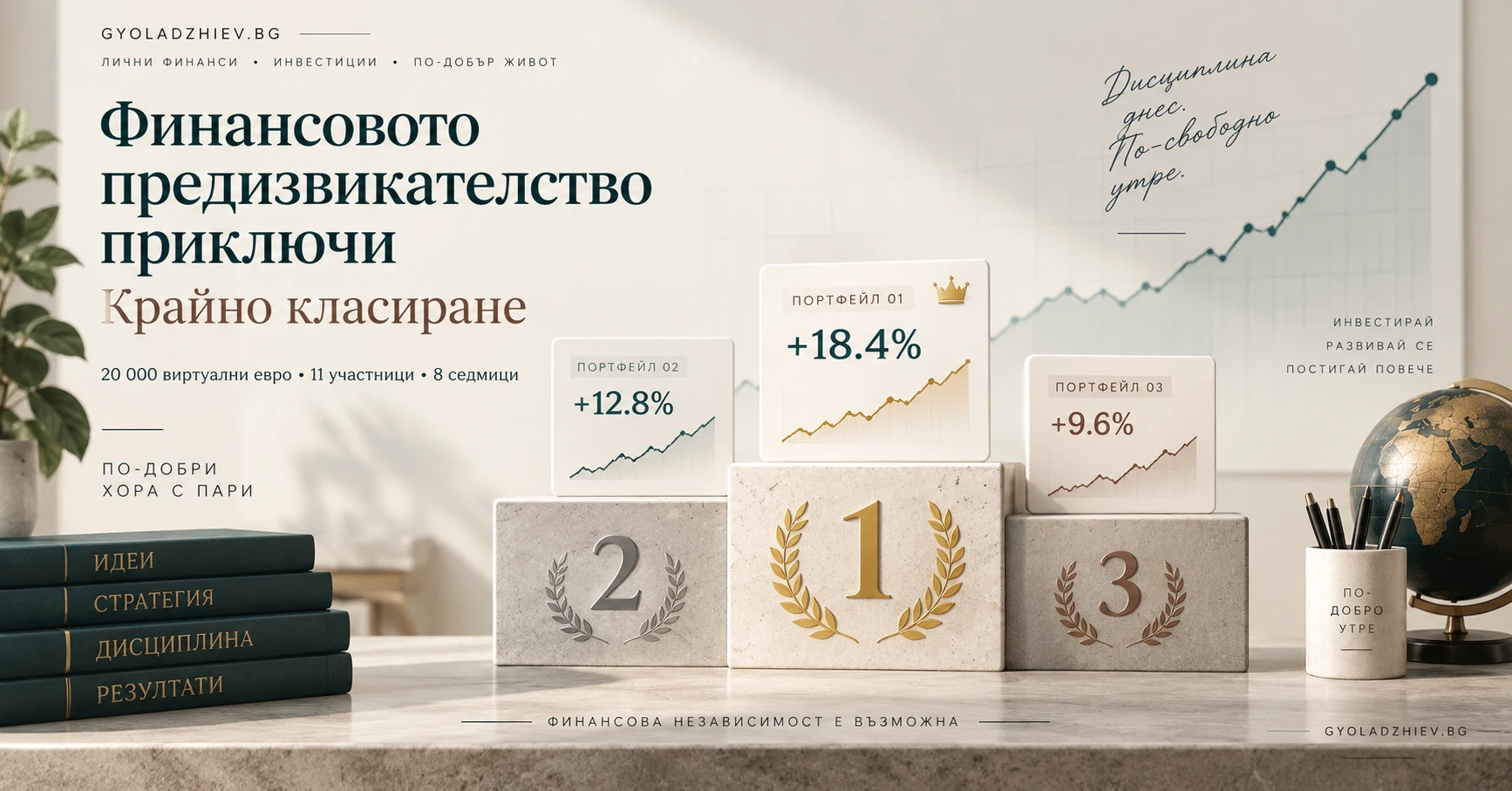 Финансовото предизвикателство приключи: ето крайното класиране