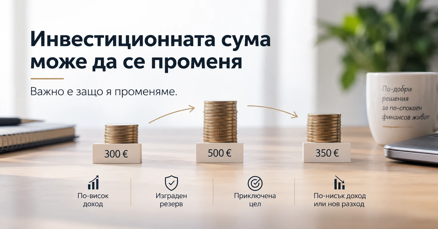 Кога е разумно да увеличим инвестициите си и кога временно да ги намалим
