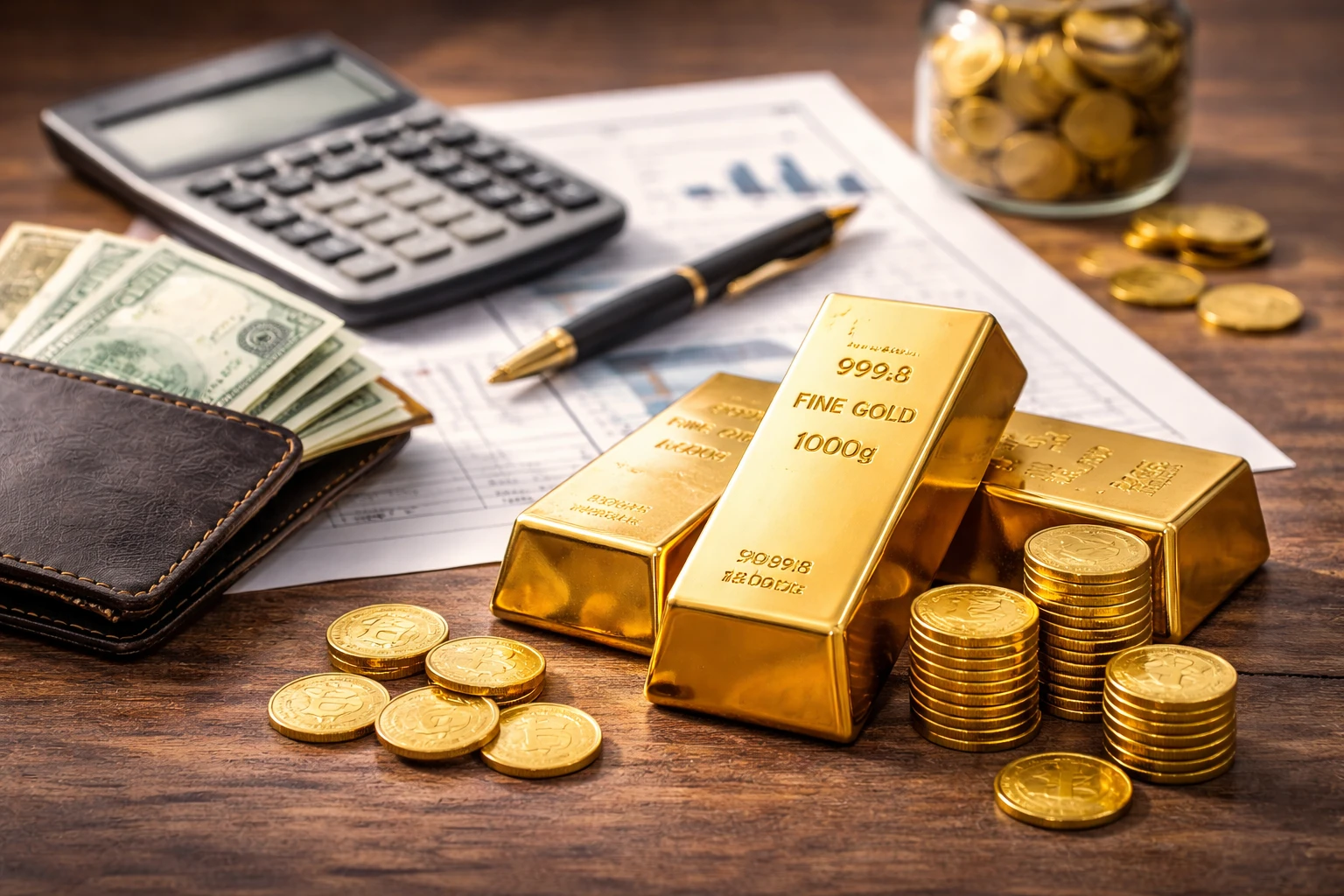 Къде се вписва физическото злато в личните финанси