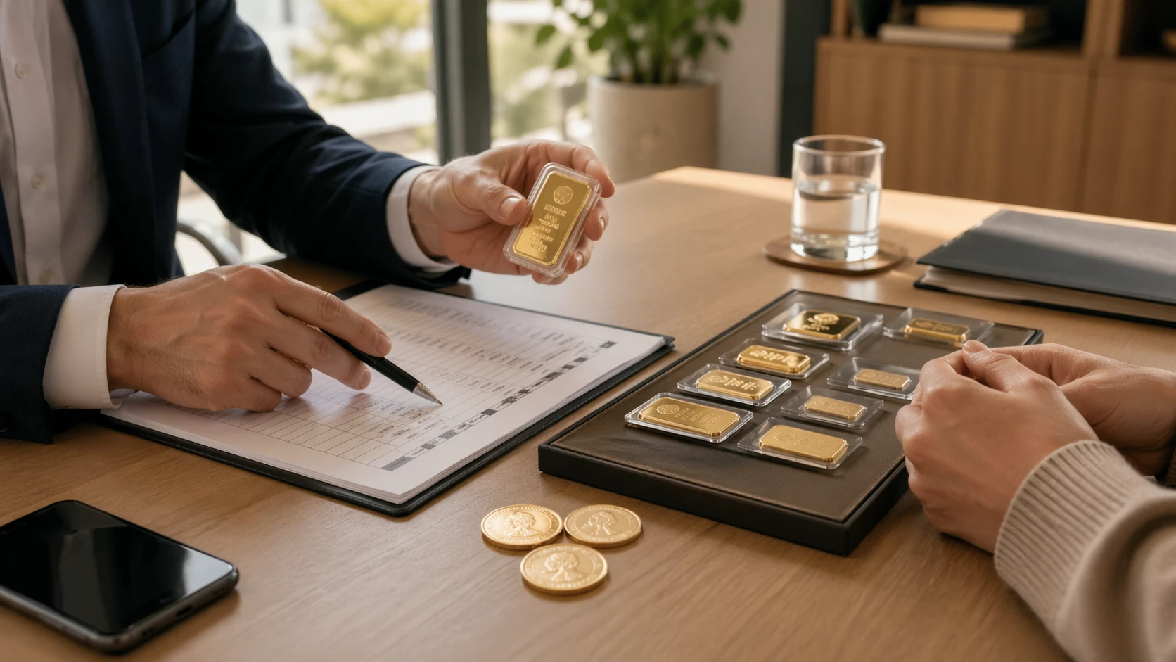 Реален пример: как избираме инвестиционно злато с клиент