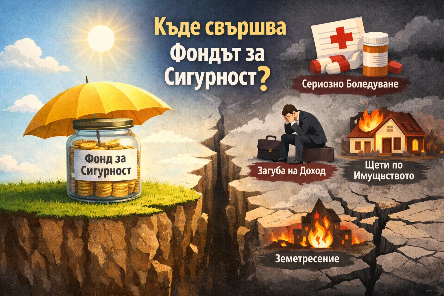 Къде свършва фондът за сигурност и какви рискове не покрива