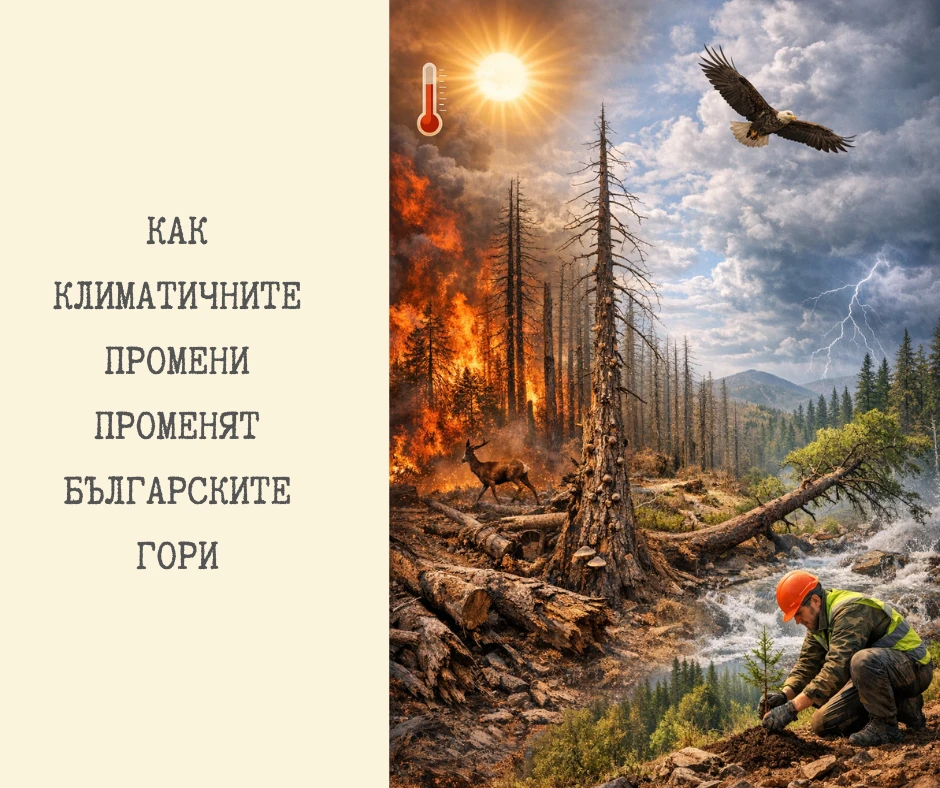 Как климатичните промени променят българските гори
