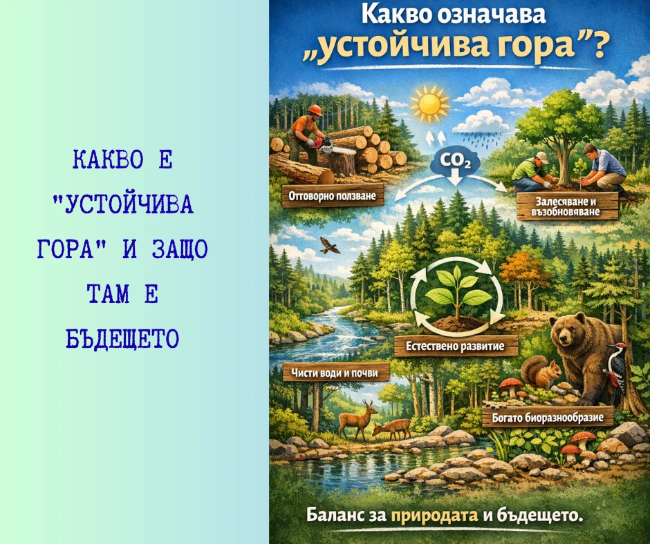 Какво е "устойчива гора" и защо там е бъдещето