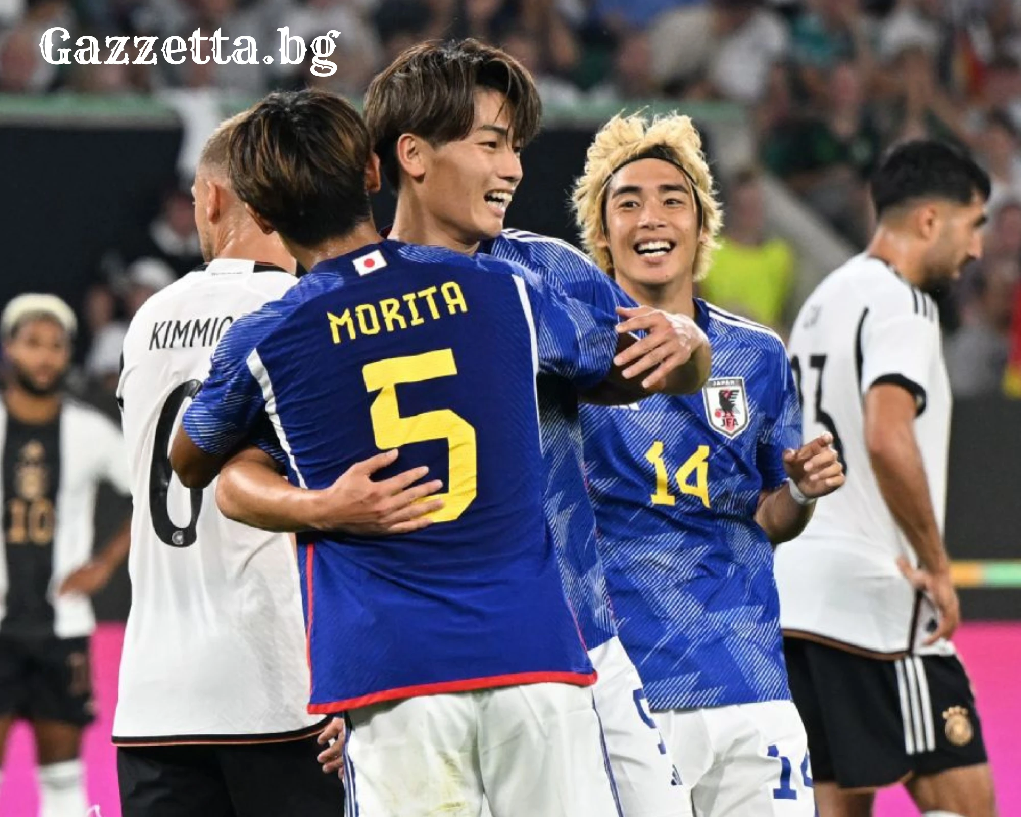 Германия продължава със слабите резултати, загуби с 1:4 от Япония