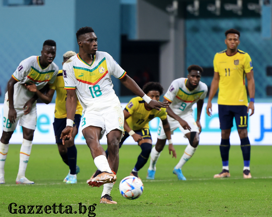 Сенегал излъга Еквадор и ще играе на 1/8- финалите