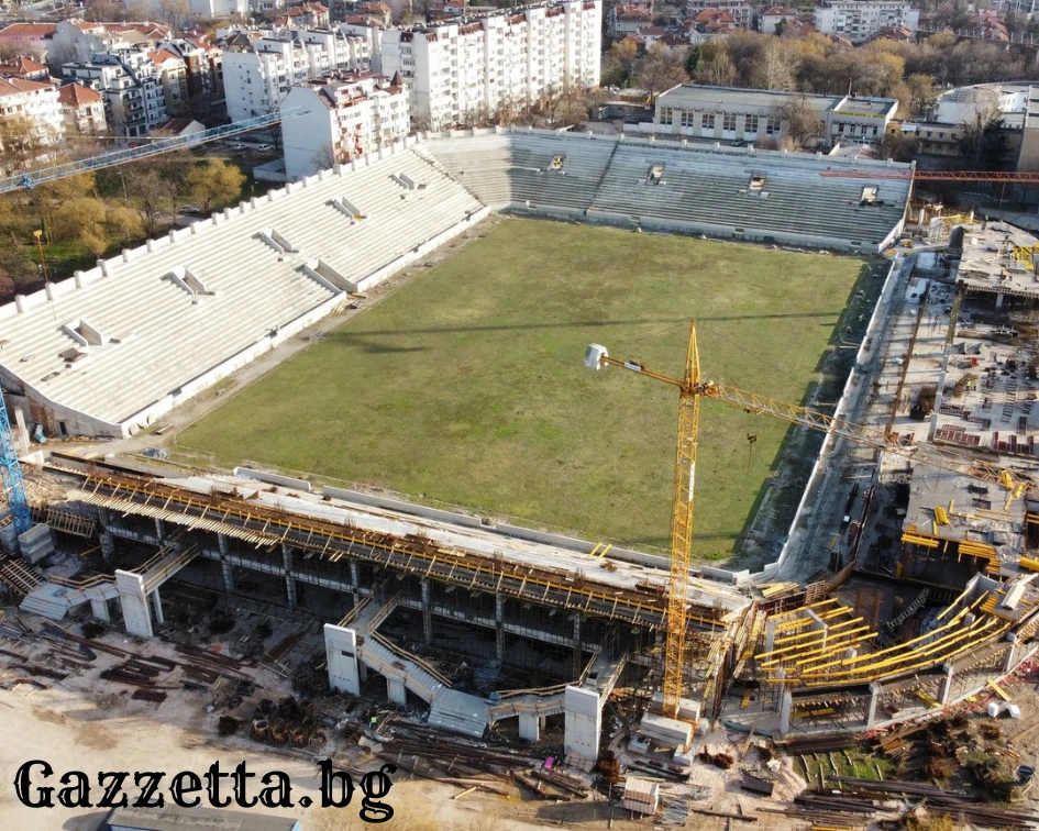 Община Пловдив отпусна нови 32,7 милиона за стадионите на Ботев и Локо