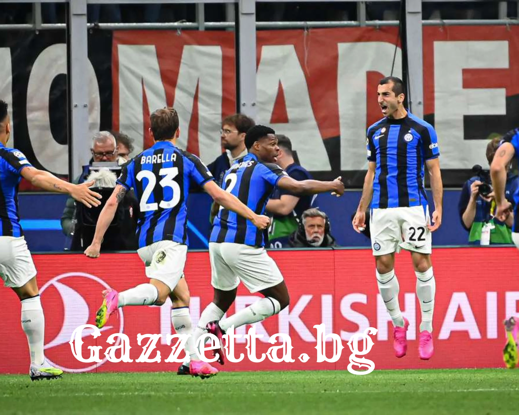 С два гола в началото, Интер взе голям аванс в дербито с Милан