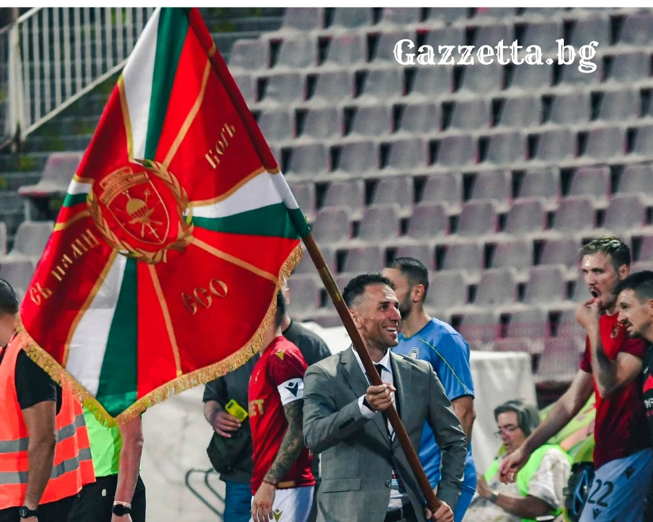 Знаме на Българската армия ще се вее на мачовете на ЦСКА