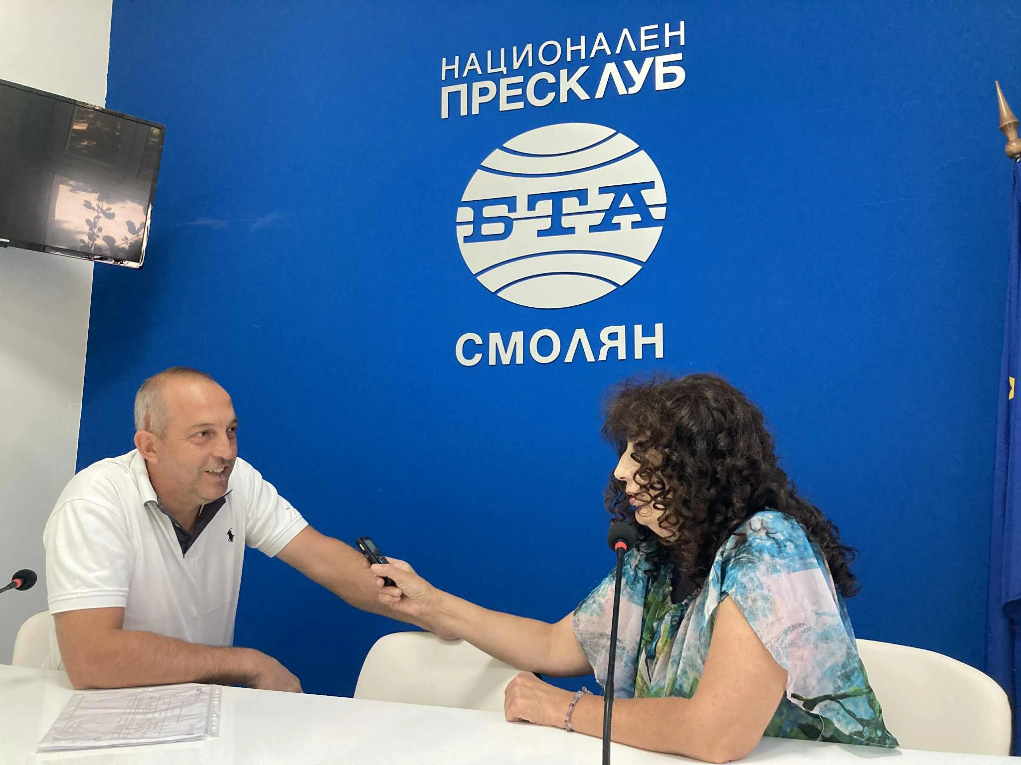 Среща с местна медия