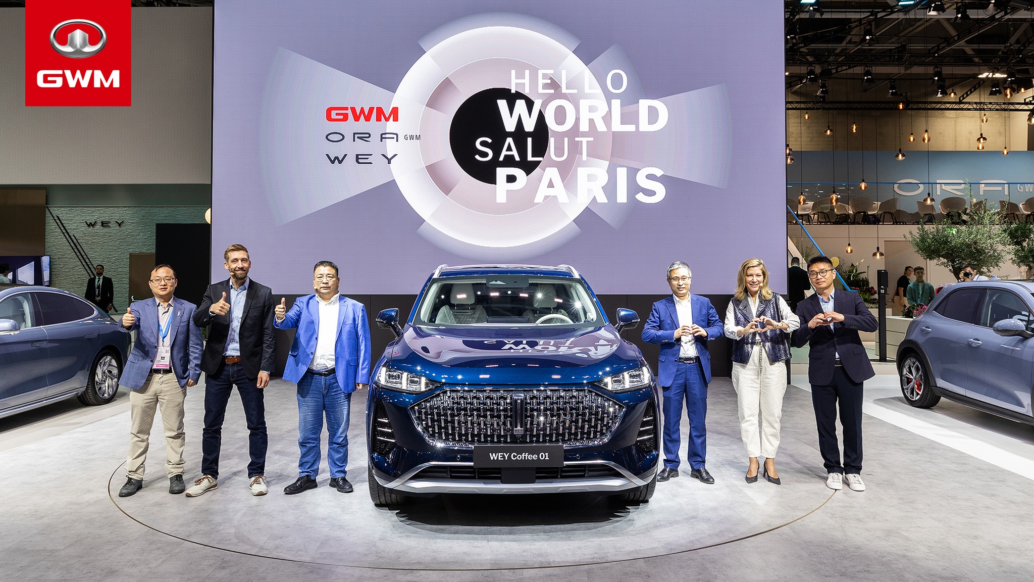 GWM показа своите нови модели на автомобилното изложение в Париж „Paris Motor Show 2022“