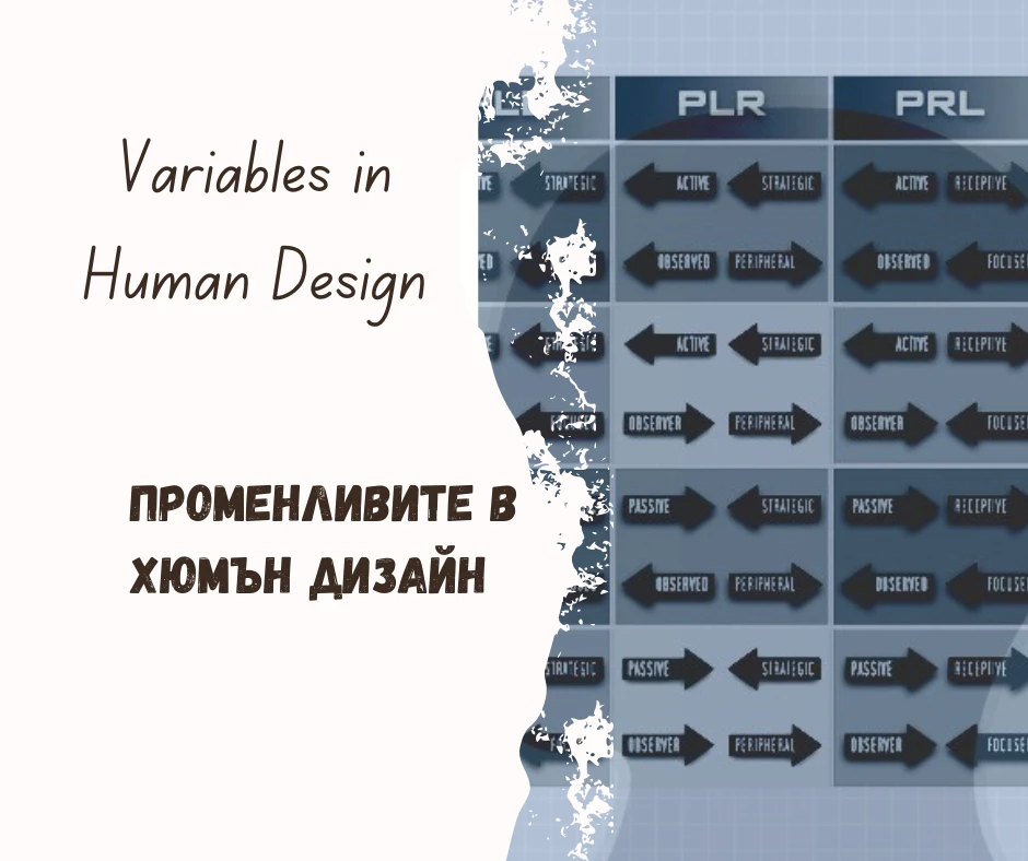 Промениливите в Хюмън Дизайн