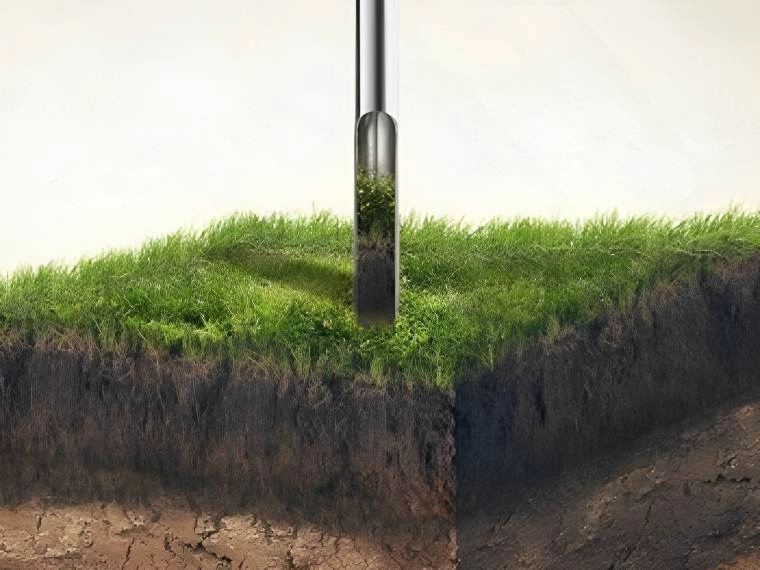 Core drilling for geological structure
