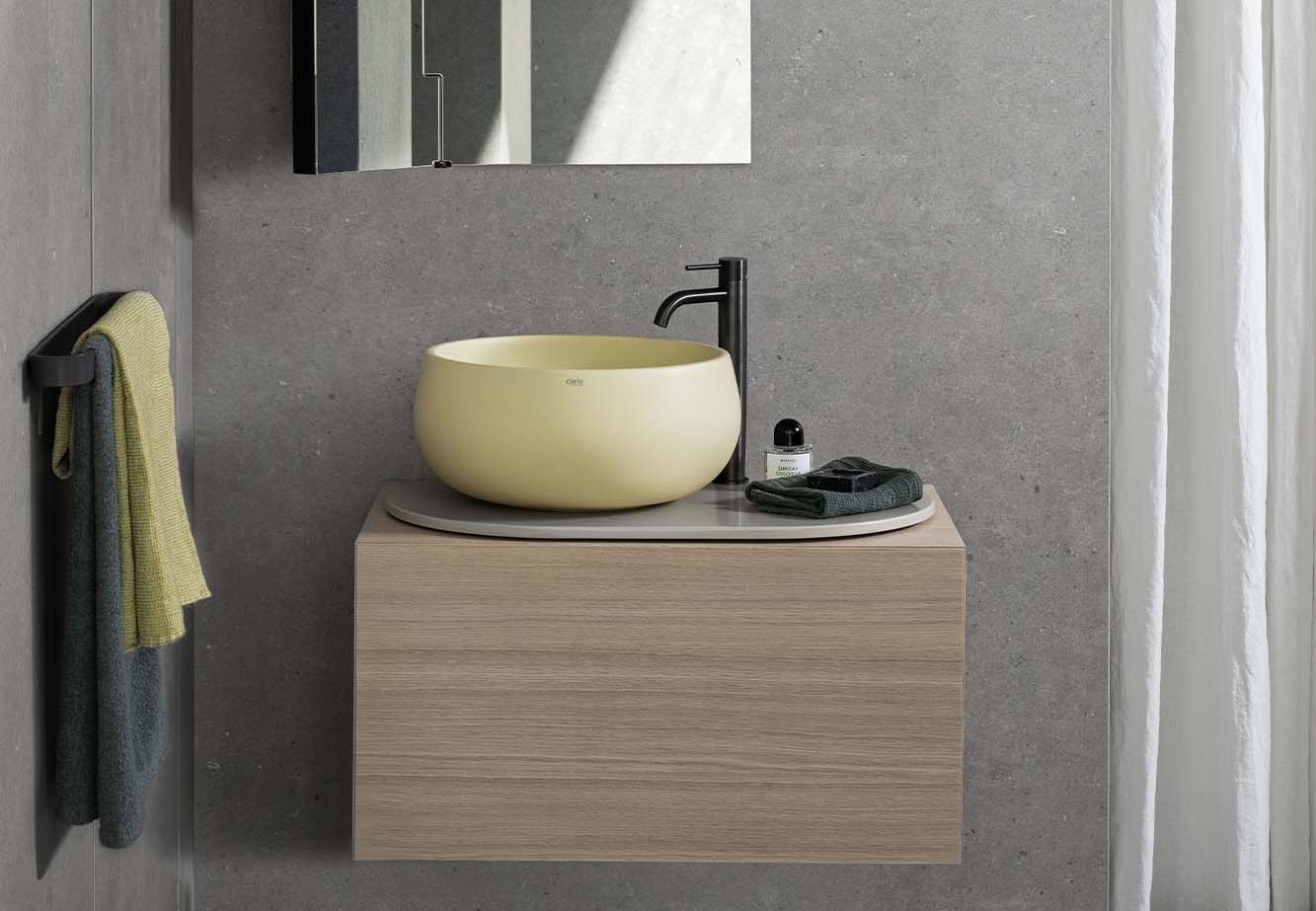 ILLUMINARTE INTERNI | CERAMICA CIELO - Delfo 76: elegance and functionality in small dimensions