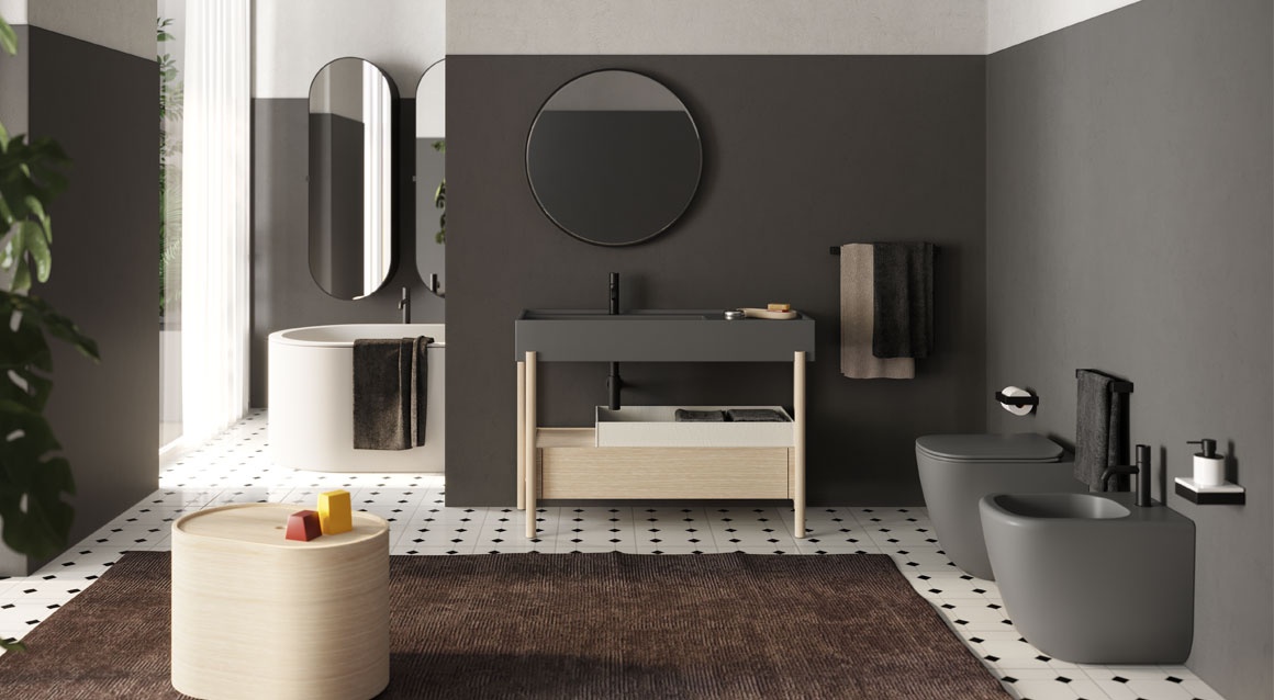 ILLUMINARTE INTERNI | CERAMICA CIELO - Plinio: the discreet luxury of essentiality.