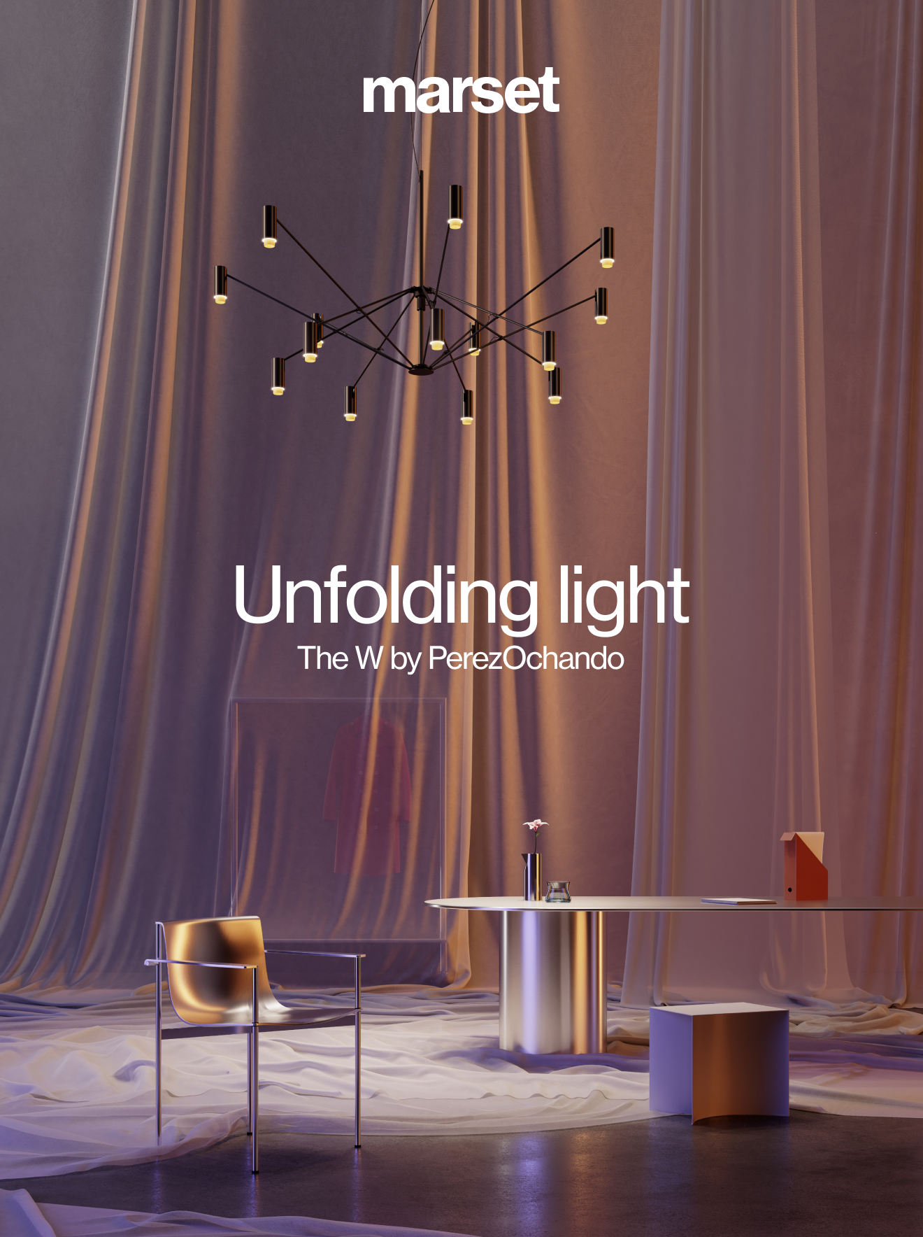 ILLUMINARTE INTERNI | MARSET - Introducing The W: the new pendant lamp for wide spaces