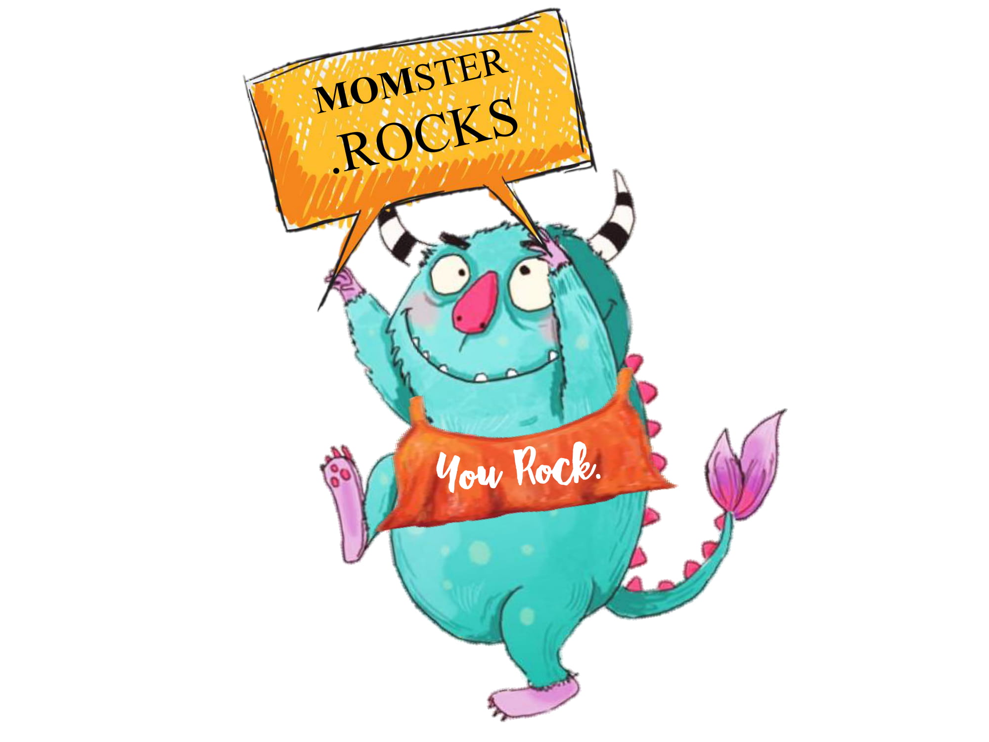 Сладки и смешни – първите стикери на MOMSTER.ROCKS са вече факт! 