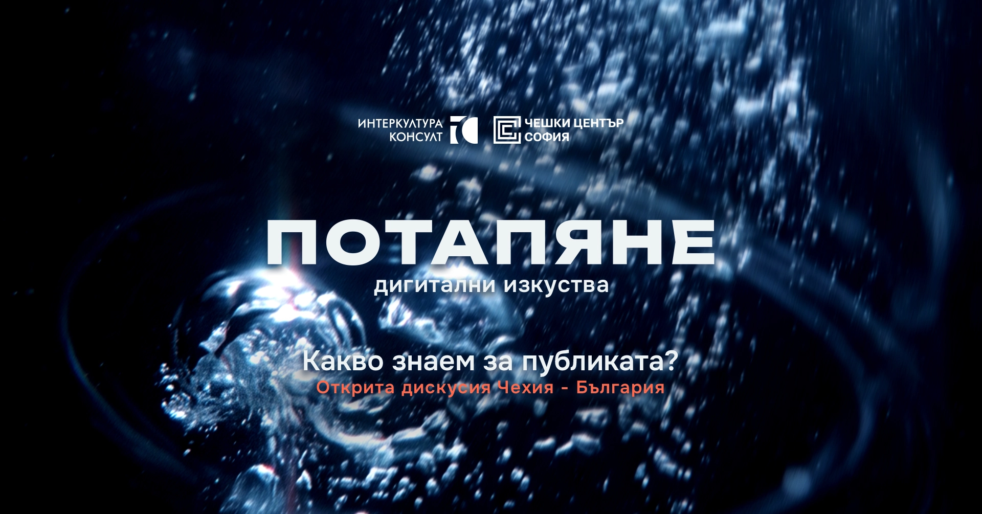 Потапяне: дигитални изкуства и публика, диалог Чехия – България