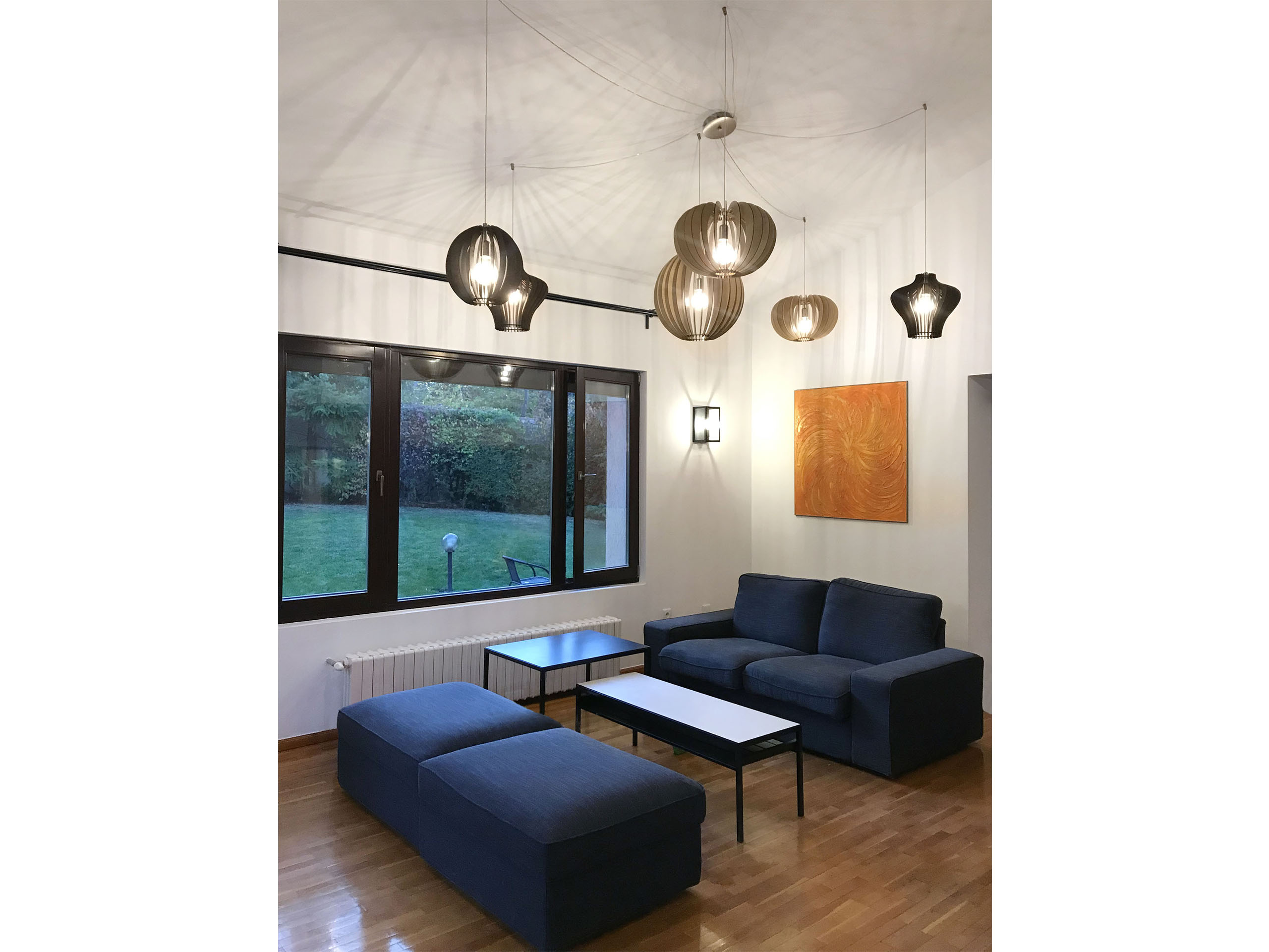 Modern House Renovation An easy and effective solution to a badly lit room.