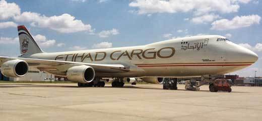 Авиокарго с Etihad Crystal Cargo