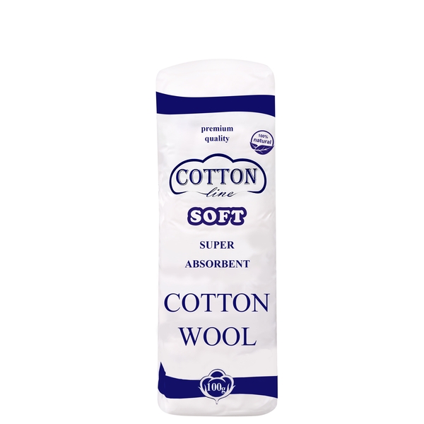 Висококачествен хигроскопичен памук - COTTON Line SOFT 100гр Висококачествен хигроскопичен памук - COTTON Line SOFT 100гр