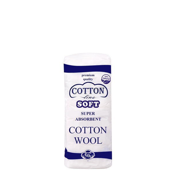 Висококачествен хигроскопичен памук - COTTON Line SOFT 50гр Висококачествен хигроскопичен памук - COTTON Line SOFT 50гр