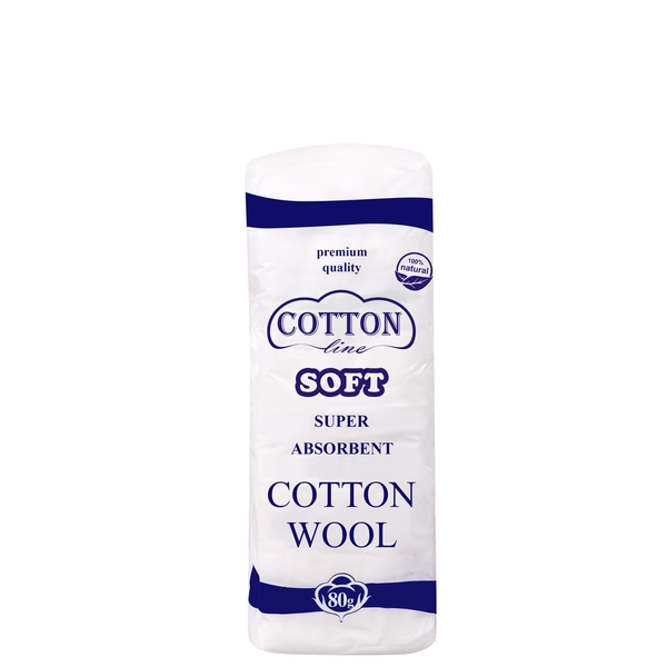 Cotton wool COTTON Line SOFT 80gr