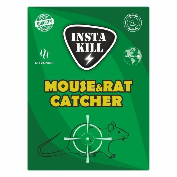 Капан за плъхове и мишки INSTAKILL 15,5x21cm --- Mouse and rat glue trap INSTAKILL 15,5x21cm